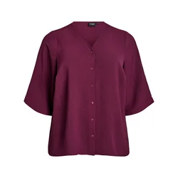 Zizzi Bluza Flkikka bordo