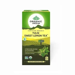 TULSI SWEET LEMON organski čaj 25 kesica Organic India