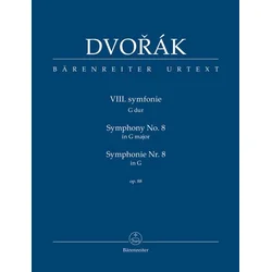 DVORAK:SYMPHONY NO.8 G-DUR OP.88 STUDY SCORE