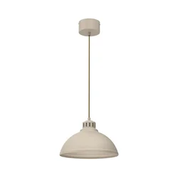Viseći luster na sajli SVEN 1xE27/15W/230V bež