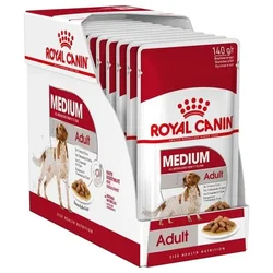 Royal Canin MEDIUM ADULT, vlažna hrana za pse 10x140g