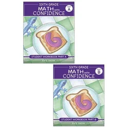 Sixth Grade Math with Confidence Student Workbook Bundle