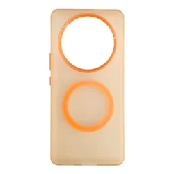 Silikonska futrola Magsafe FLURO COLOR Honor Magic 8 Lite NARANDŽASTA