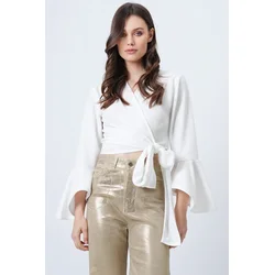 Trend Alacati Stili Ženska bluza Alc-X14718, Bela