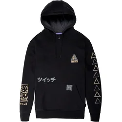 Twitch Nihongo Pulover s kapuco - 2XL