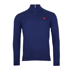 U.S. POLO ASSN. Pulover temno modra