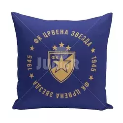 Ukrasni jastuk Crvena zvezda Plavi grb