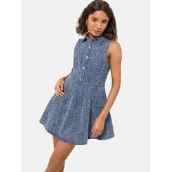 Friends Like These Dolga srajca  moder denim