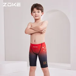 Zoke Kupaći kostim za dečake, Crno-crveni