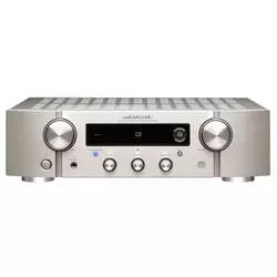 Marantz PM7000 integriran stereo ojačevalnik z vgrajeno funkcijo HEOS , srebrno/zlat