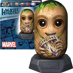 Ravensburger 3D sestavljanka Hylkies Marvel: Groot, 54 kosov