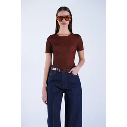 Trend Alacati Stili Ženska bluza Alc-X15106, Narandžasta
