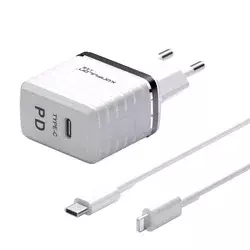 KONFULON Kućni punjač C32D+DC13 PD 20W sa iPhone lightning kablom