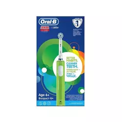 Oral B Električna četkica za zube Power Junior Green