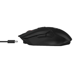 R36 Ultra Dual Mode Wireless Gaming USB Stone Black miš crni