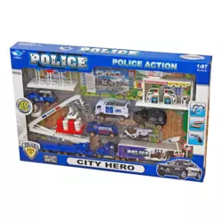 BEST LUCK Police Action City Hero 1:87