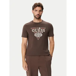 Guess Majica Z6BI08 K6543 Rjava Regular Fit