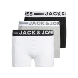 Jack & Jones Junior Spodnjice, bela, črna, siva