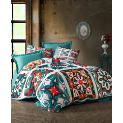 Aberto Design Komplet posteljina 477, 200x220 cm, Šarena