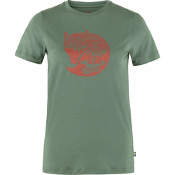 Fjällräven Abisko Wool Fox SS W Patina Green/Terracotta Brown S