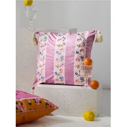 Sinsay - Jastučnica sa cvetnim uzorkom - pastelno roze