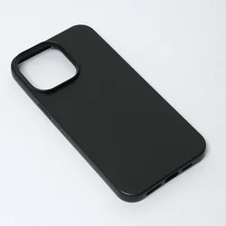 TERACELL Silikonska maska za iPhone 14 Pro Max 6.7 Skin mat-crna