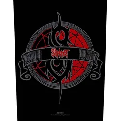 Slipknot Crest Našitek za šivanje 36 x 30 cm
