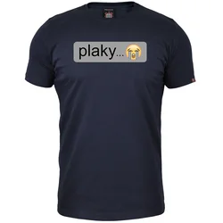 Muška majica kratkih rukava Plaky, Teget