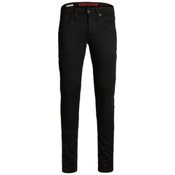 JACK & JONES Kavbojke Glenn, črna