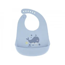 KikkaBoo silikonska portikla sea world whale blue ( KKB30011 )