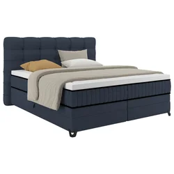 BOXSPRING KREVET CARMEN C 180/200 cm , plava