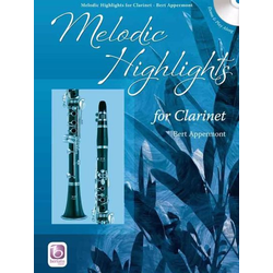 APPERMONT:MELODIC HIGHLIGHTS FOR CLARINET +CD