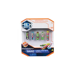 Hex Bots Nano komplet 5 miniaturnih robotskih hroščev