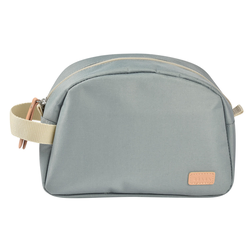 Kozmetická taštička Tolietry Pouch Beaba Sage Green so zipsom zelená BE940289
