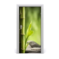 tulup.si Nalepka na vratih Bamboo vrat 95x205 cm