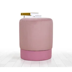 Atelier del Sofa Tabure 43x38cm, Roze