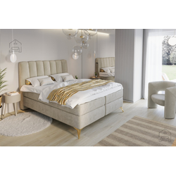 Boxspring postelja Lexi - 160x200 cm