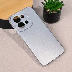 Maska za Xiaomi Redmi 15C 4G 173mm Sparkle Dust, Srebrne boje