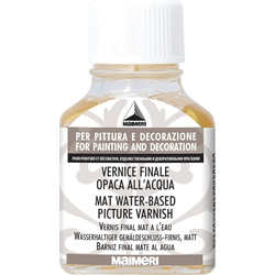 Maimeri Matt Waterbased Picture Varnish Barva 75 ml