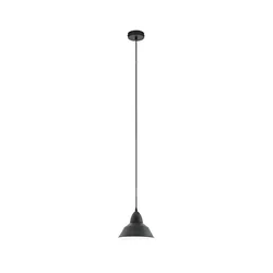 Eglo 54514 - LED luster na sajli 1xE27/6W/230V crna