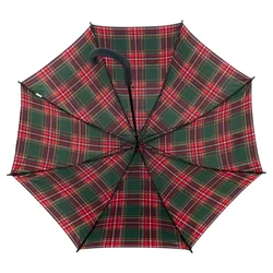 Derby Hit Long AC Red/Green Plaid