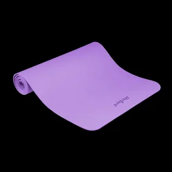 REBEL ACTIVE Strunjača prostirka za jogu, pilates i fitnes, 183x61cm debljina 1cm TPE ljubičasta RBA-3158-PU