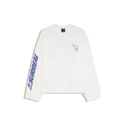Bershka Majica JUN IONEDA kobalt modra/med/rdeča/bela