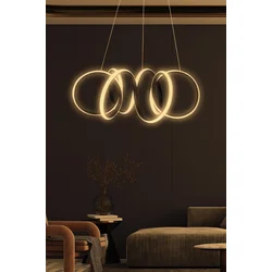 Opviq Lestenec, Earendel Black - Yellow Light