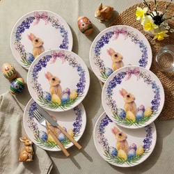 Hermia Set servisnih tanjira, 6 komada, Šareni