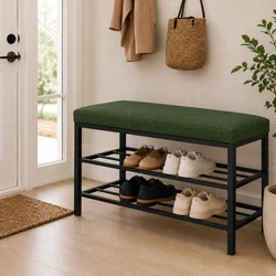 Hanah Home cipelarnik Lotus, 30 cm, zeleni