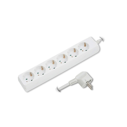 PRC razdelilni kabel, (6 vtičnic, 5 m)