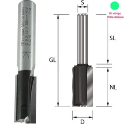 ENT utorni rezkar HW, 9 x 20 mm