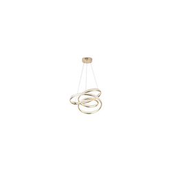 LED luster na sajli SATURN LED/38W/230V 3000K 50x50 cm