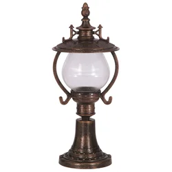 Opviq Spoljna zidna lampa BSU-68205-BKR-K, 57 cm, IP65, E27, Braon